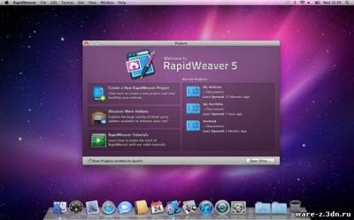 RapidWeaver 5.2.2