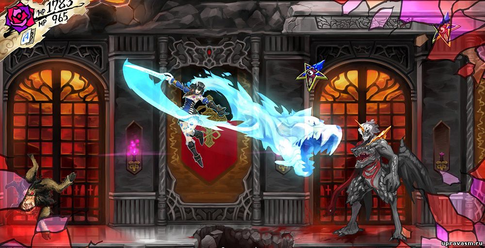 Посмотреть полный размер фото Официально анонсирован духовный наследник игры Castlevania, под названием Bloodstained: Ritual of the Night