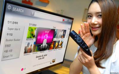 Функция голосовой поиск в телевизоре LG Smart TV
