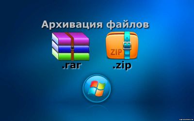 Архивация файлов на компьютере