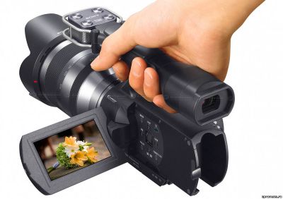 Sony Handycam NEX-VG10 — любительская камера со сменными объективами
