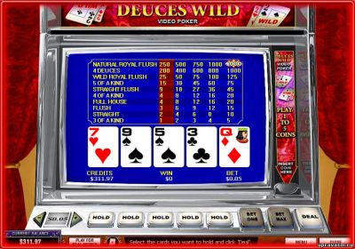 Правила и особенности видео покера Deuces Wild в онлайн казино Вулкан