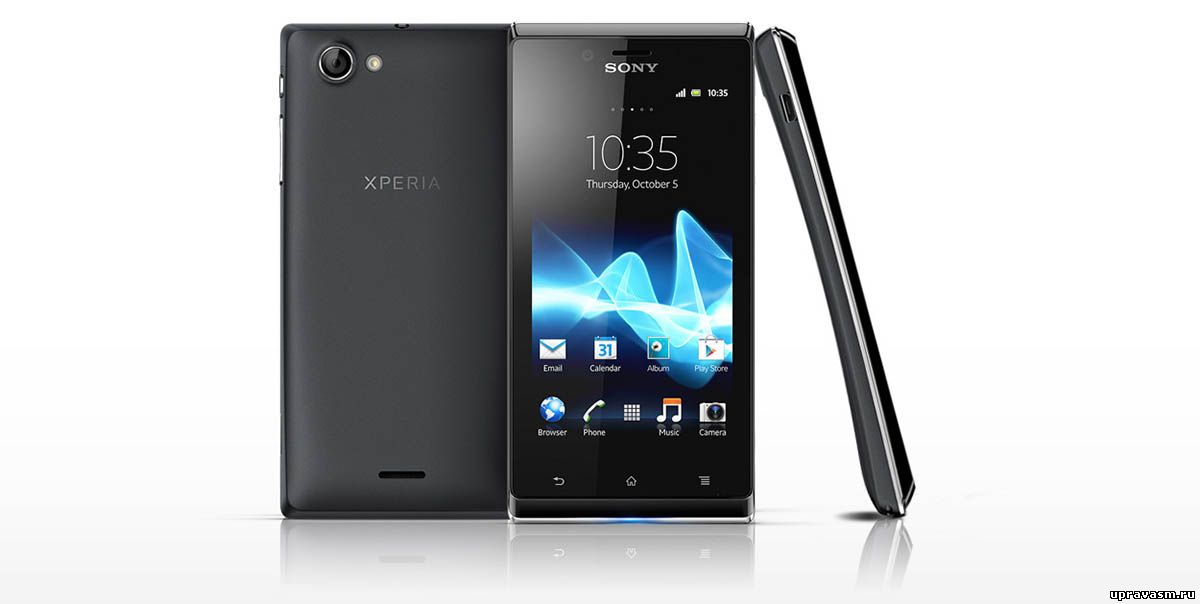 Sony Xperia J – неповторимый стиль, безупречное качество