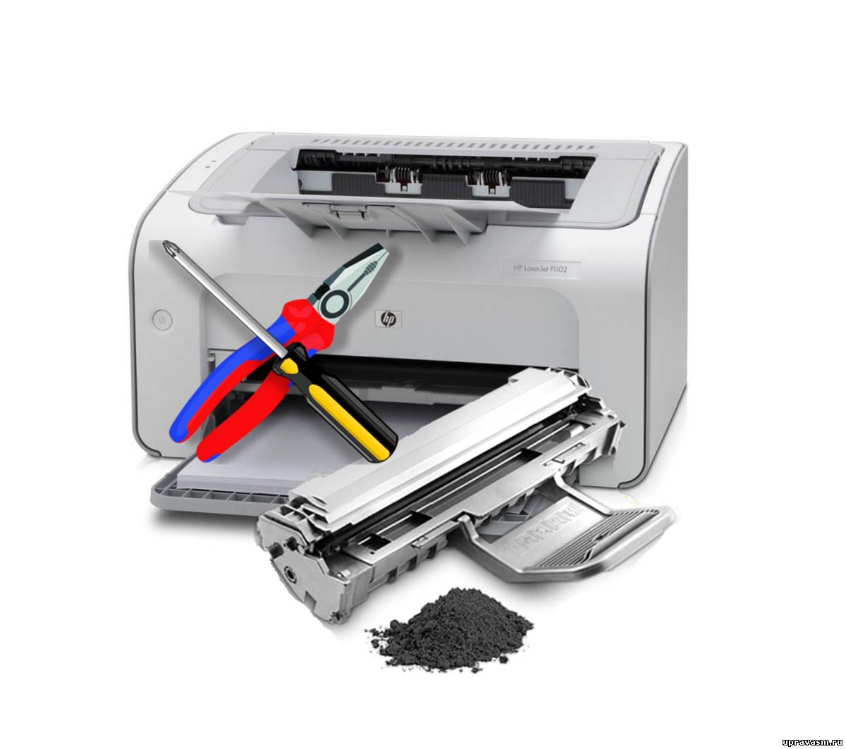 Ремонт лазерных принтеров: основные неисправности