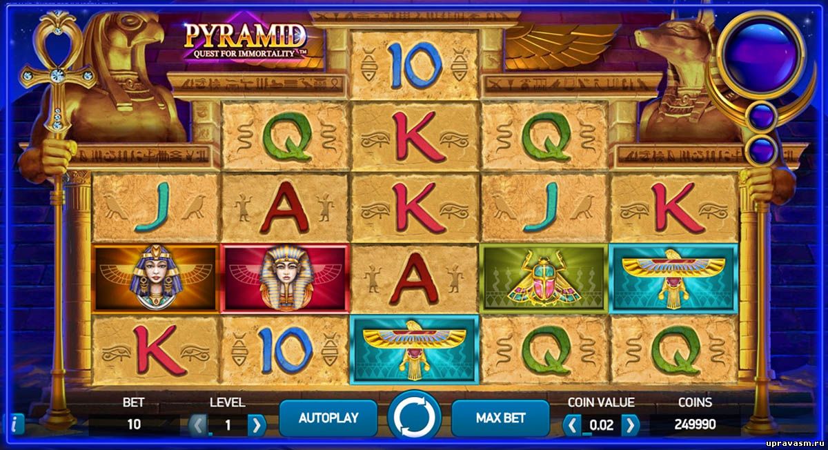 Новый уровень азарта с автоматами Пирамида в онлайн казино Вулкан