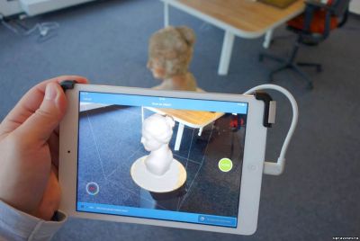 Выпущен 3D сканер для мобильных устройств, не имеющий аналогов