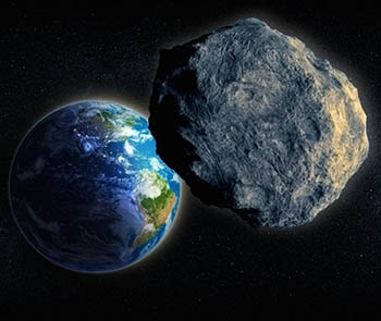 К Земле приближается очень крупный астероид