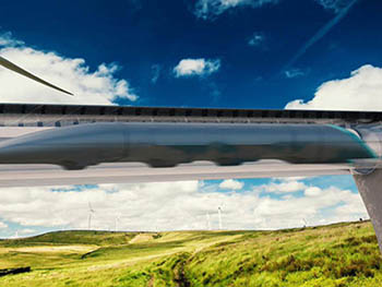 Высокоскоростной поезд Hyperloop прошел первое испытание успешно